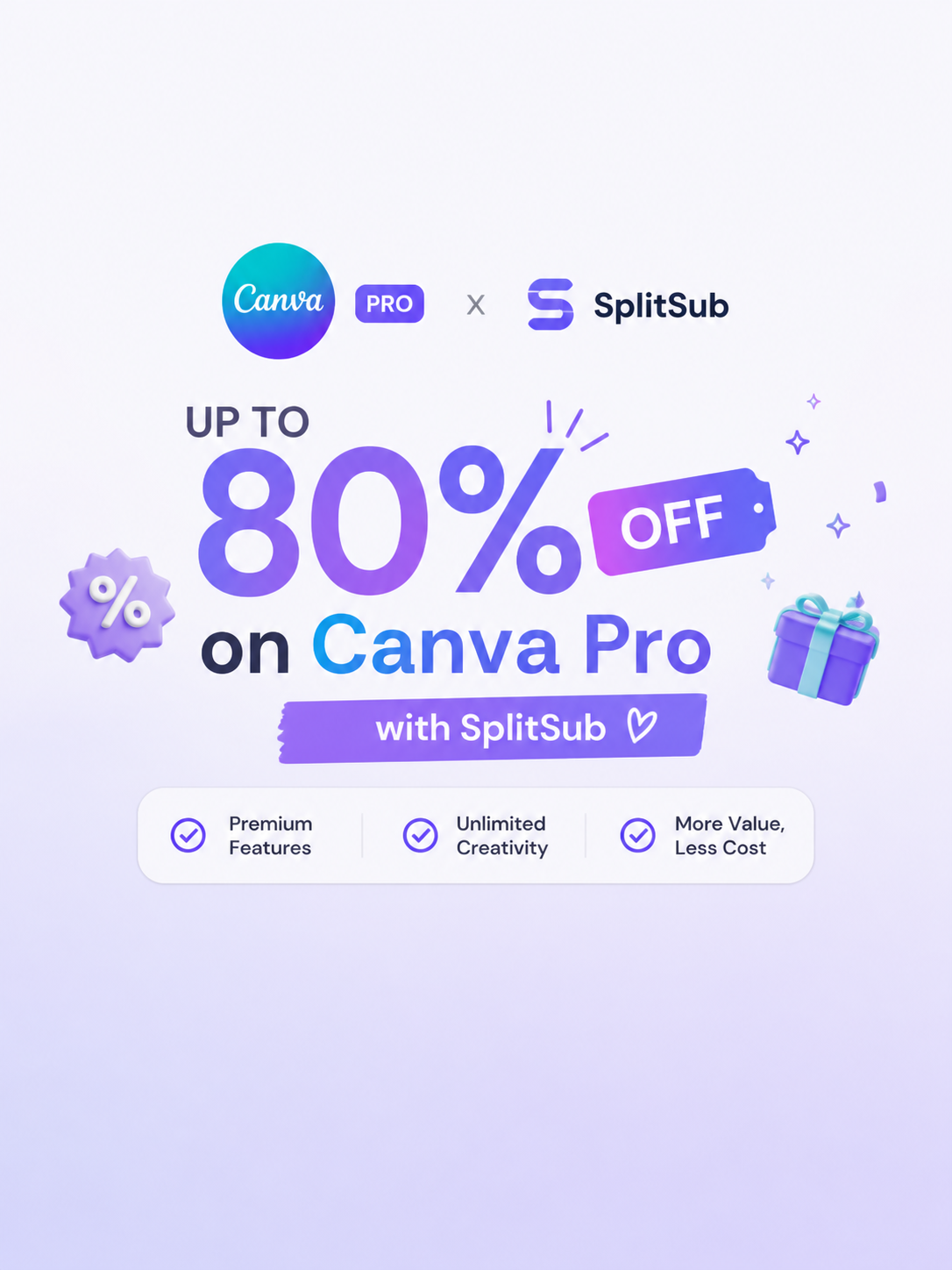 Canva Pro — Unlock premium templates and AI tools for less - Image 1