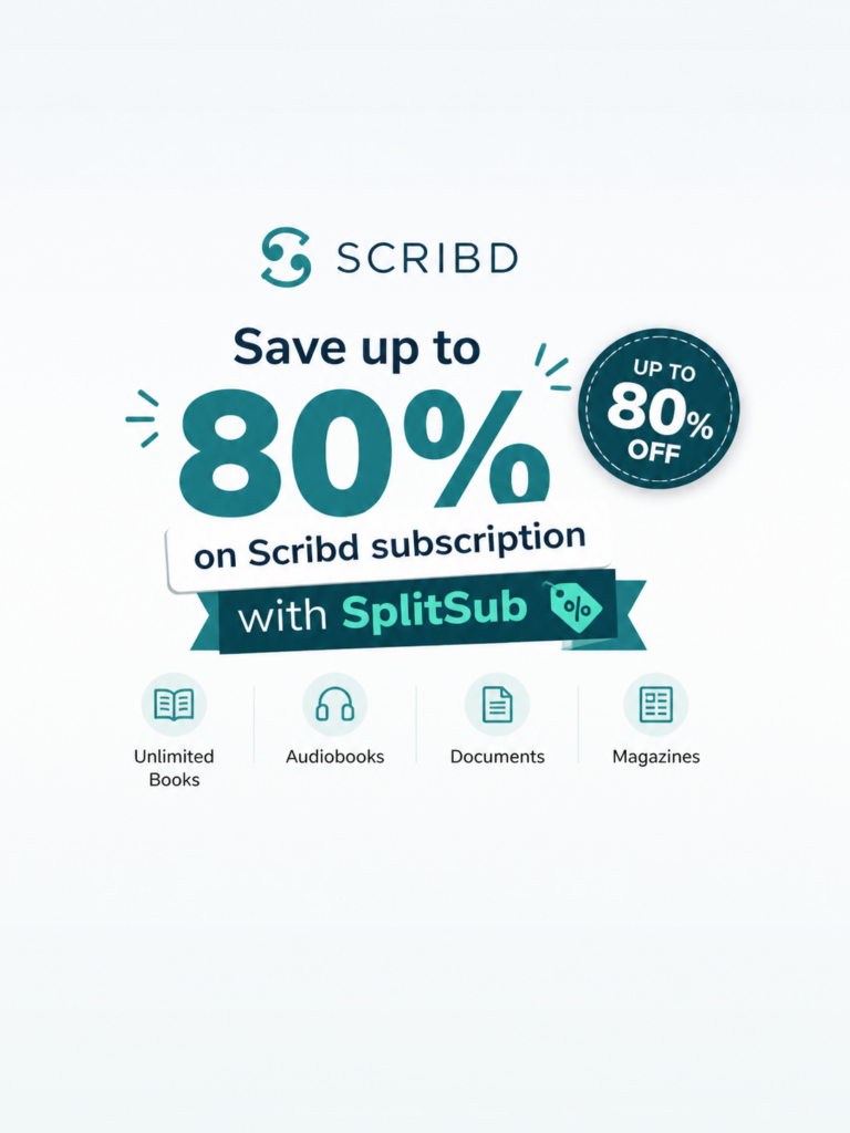 Scribd Premium — Unlimited reading & listening for a fraction of the price